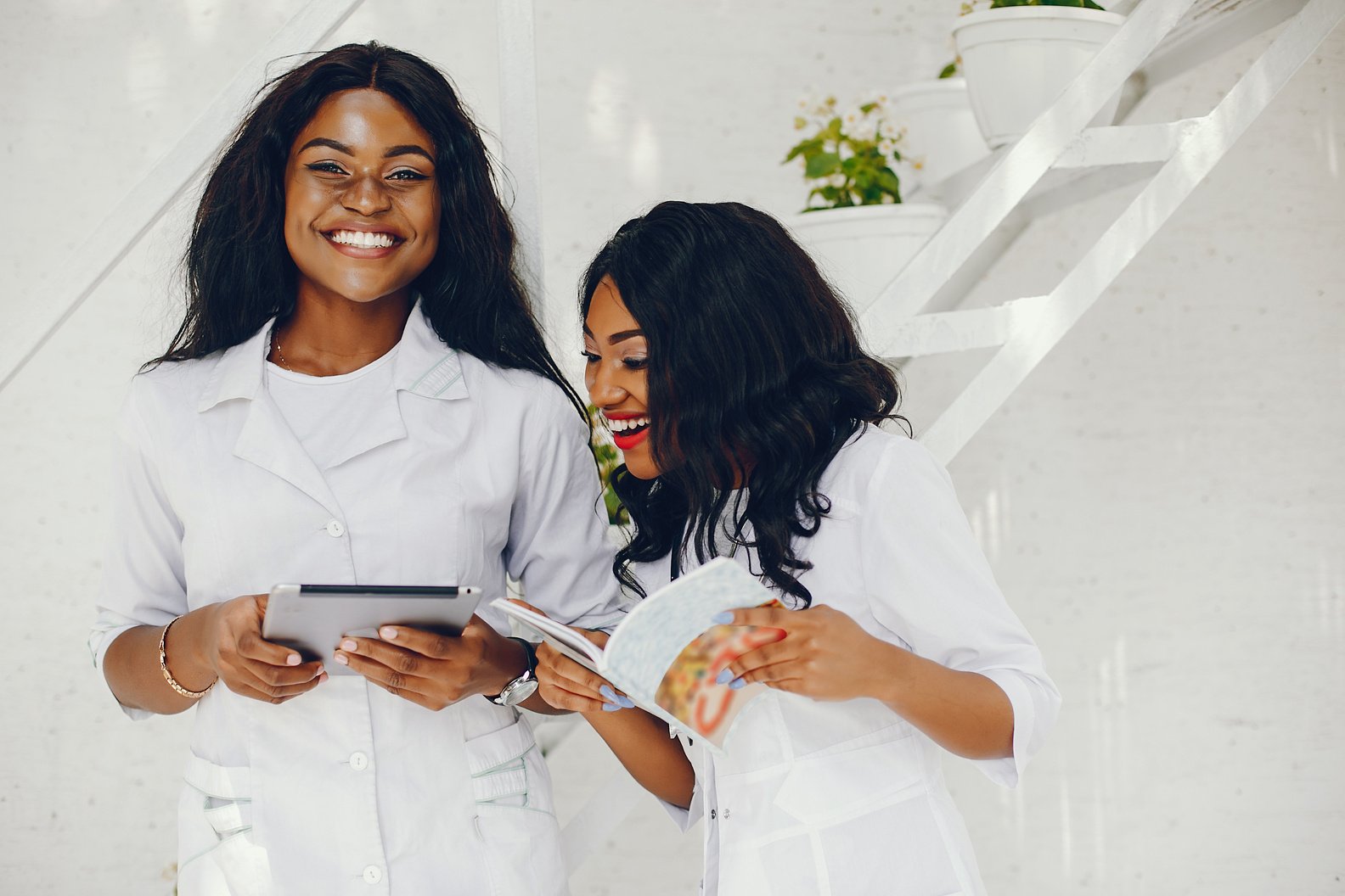 Black Women with Stethoscope